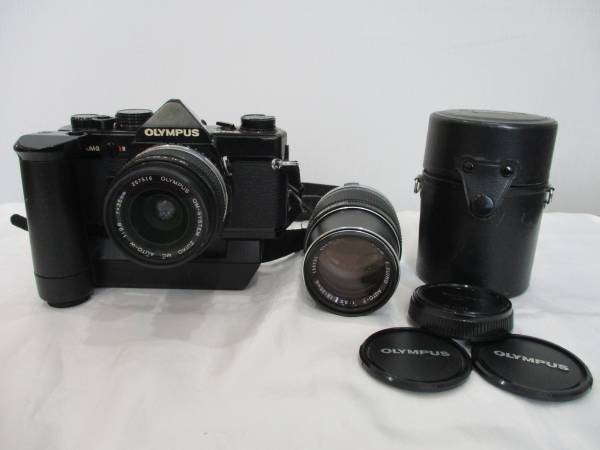 OLYMPUS OM-2 OM-SYSTEM ZUIKO 他レンズ カラーフィルター付き