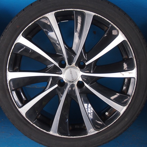 EXPLORER 17インチ 7J+30 4穴100 215/40R17 4本 SET