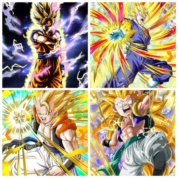 ドッカンバトル LR孫悟空など最強キャラ多数 引退アカウント