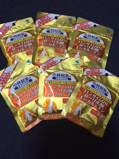 6袋セット　コエンザイムQ10 αリポ酸 L-カルニチン 小林製薬