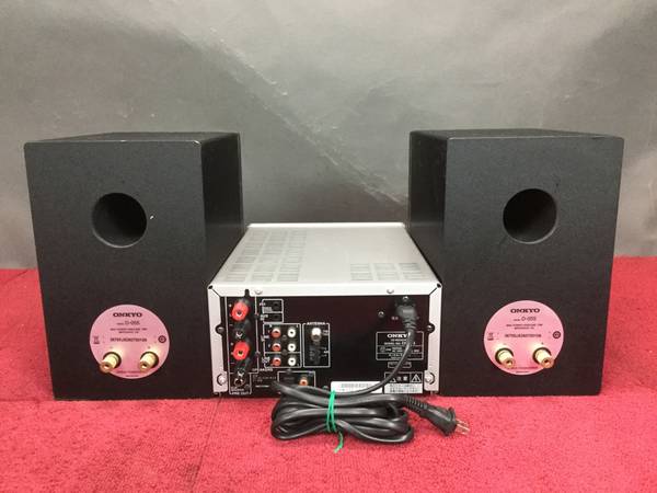 ONKYO CR-555 CDレシーバー+スピーカー◇現状品 美品 ONKYO オンキョー