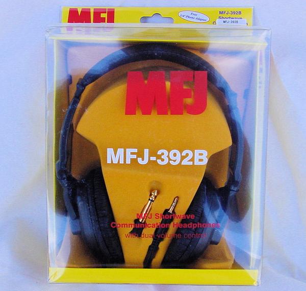 DXerの必需品！VR付き通信型ヘッドフォン”MFJ-392B”新品！