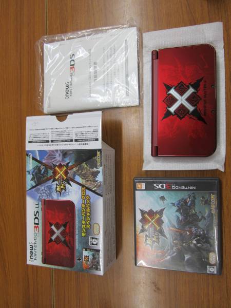 gr592 New 3DSLL本体 モンハンクロススペシャルパック 中古品 gr592 New 3DSLL本体 モンハンクロススペシャルパック 中古品