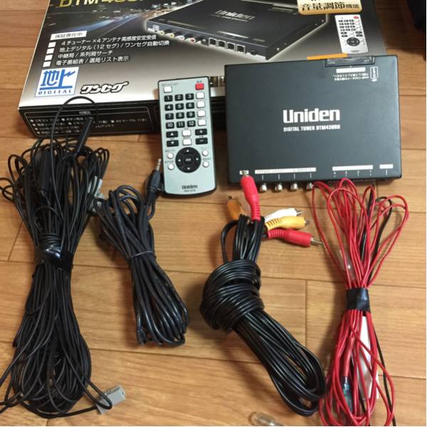 Uniden ユニデン 地上デジタルチューナー DTM430RH 地デジ 中古