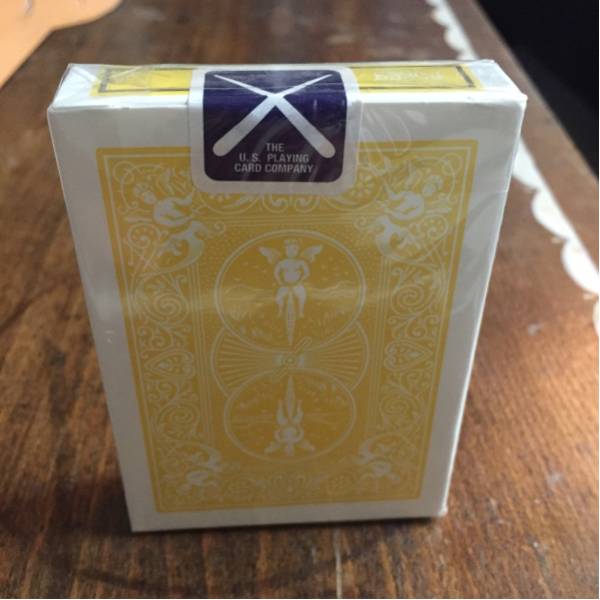 KAWS 未開封 Kaws Original Fake 非売品 Bicycle Playing Cards 黄色