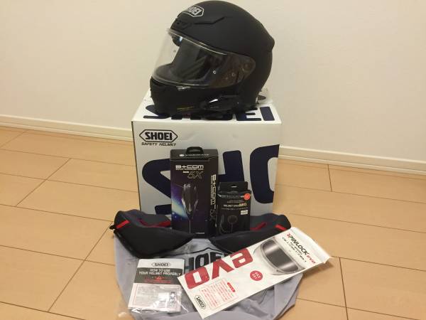 ショウエイ Z7 Mサイズ ビーコム SB5X セット 美品
