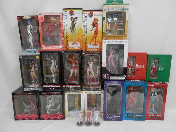 62B622i■エヴァ フィギュア 22点セット まとめ レイ アスカ