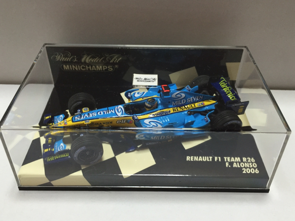 ☆PMA 1/43 ルノー F1 R26 アロンソ 2006 タバコ仕様☆ ルノー R26 F1 完成