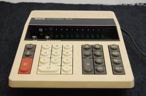 リコー RICOMAC 1216， EIKO UNITREX 1201M 計算機 動作 電卓