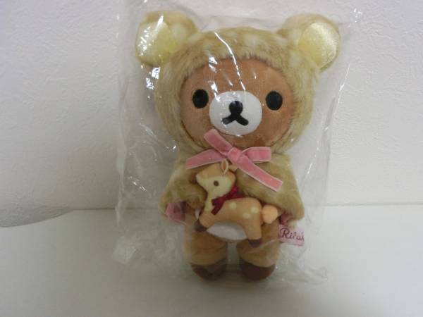 激レア☆リラックマあつめてぬいぐるみ バンビ 鹿 キャラクター