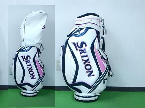 C[40245]ダンロップ 中古 キャディバッグ SRIXON GGC－707 スポーツ