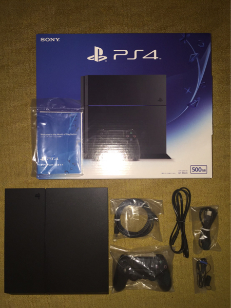 美品 PS4 本体 ファン付き縦置きスタンド