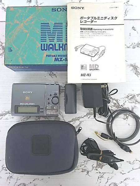 ソニ－MDウォークマン ポータブルミニディスクレコーダーMZ-R3