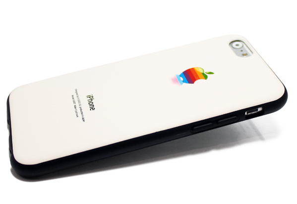 限定iphone6/6s/4.7用軽量高品質ケースカバーアップル白　１円～