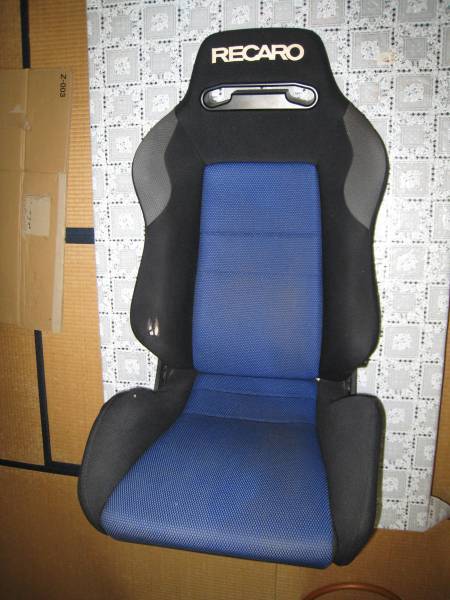 レカロ SR シート（中古）ブルー 正規品