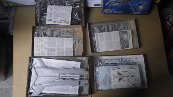 TOKO・フジミ・ハセガワ・モノグラム 1/72 戦闘機色々 5個セット