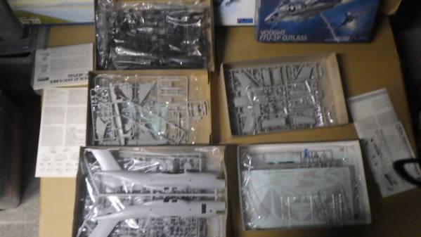 TOKO・フジミ・ハセガワ・モノグラム 1/72 戦闘機色々 5個セット