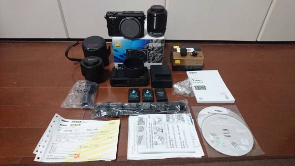 爆買い，人気セール Nikon1 AW1 防水ズームレンズキット ブラック 中古 