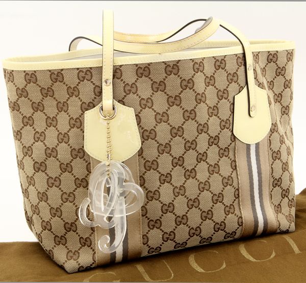 本物★GUCCI GGキャンバス ジョリートート★211971 W27×H23cm