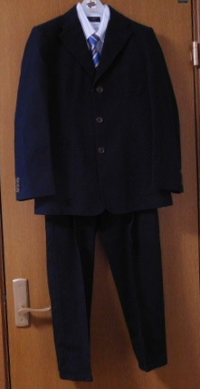 ■160ｃｍ■スーツ■BAD　ＢＯＹ■BK