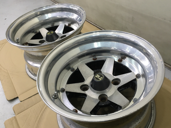 SSR ロンシャン 14インチ 8J -13 2本 深リム AE86 旧車 などに AE86に