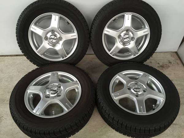 YOKOHAMA 9分目 165/65/R13 ワゴンR ムーブ 等1