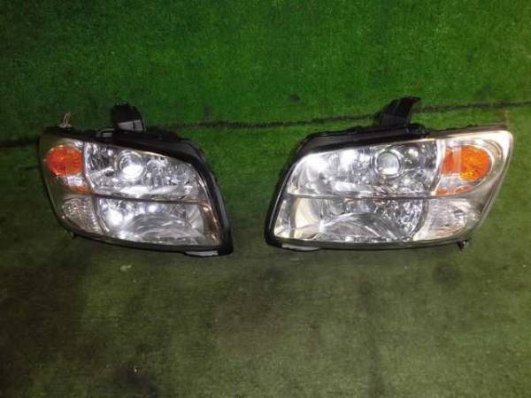 ステージア 後期 M35 HID 左右 ヘッドライト 日産 100-63782 純正HID車