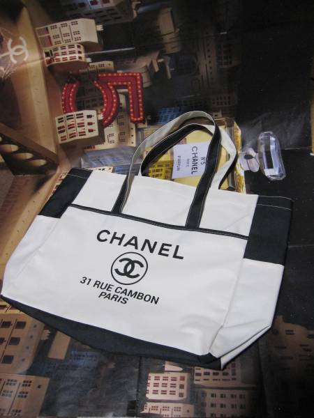 シャネル 非売品ノベルティトートバッグ バイカラー CHANEL 【公式通販】