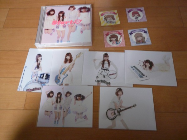 初回限定盤CD＋DVD♪Silent Siren「Start」ステッカーフルコンプ