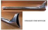 汎用　ストレートフィッシュマフラー　36インチ