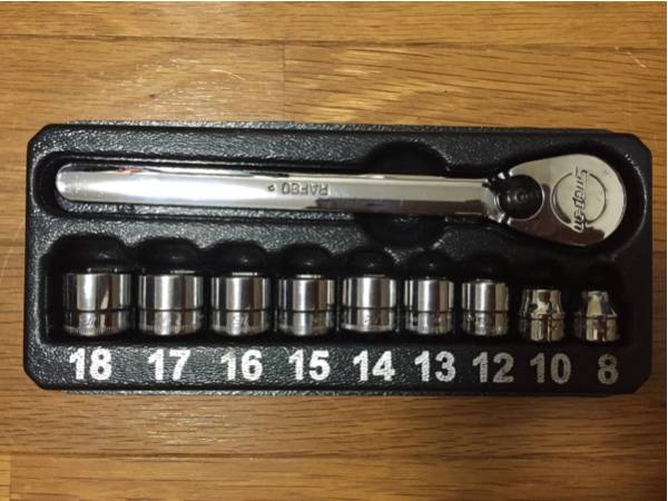 Snap-on スナップオン ラチェット ロープロファイル 51pc ロー 3⁄8 0 