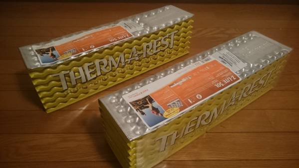 新品2個 THERMAREST サーマレスト/Zライト ソル【レギュラー