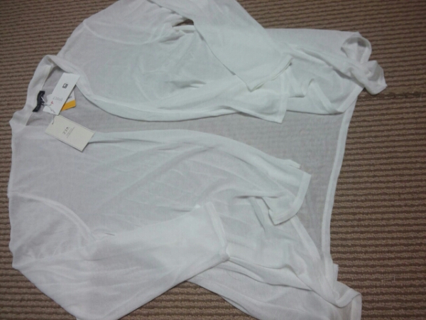 23区9900税新品人気白楽ゆったり定番長袖カーディガン３８春夏