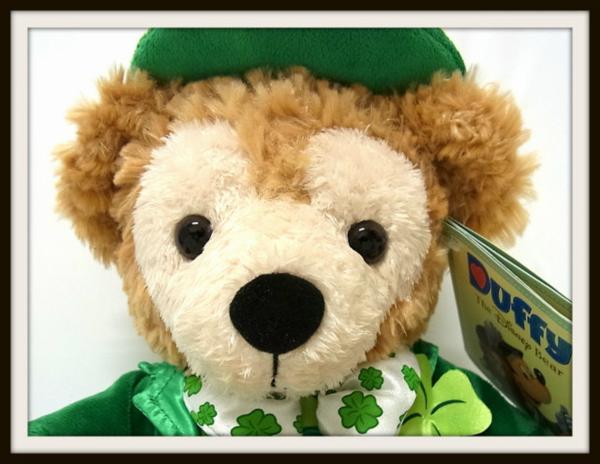 WDW 限定 セントパトリックス ダッフィー ぬいぐるみ/タグ付/04