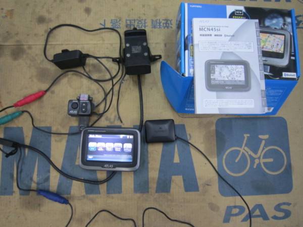 ☆ユピテル MCN45si バイク用ナビゲーション☆ ユピテルMCN45siバイク