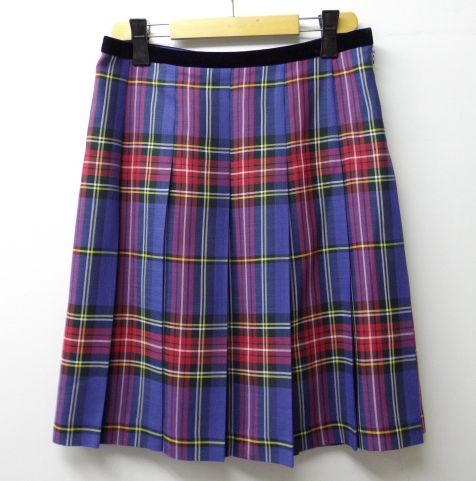 ★OLD ENGLAND /オールドイングランド ◎チェックスカート38美品