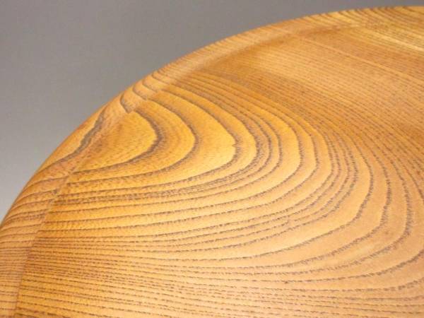 T609260 欅 茶櫃 茶器 木製 くり抜き 一枚板 無垢材 煎茶道具ⅲ