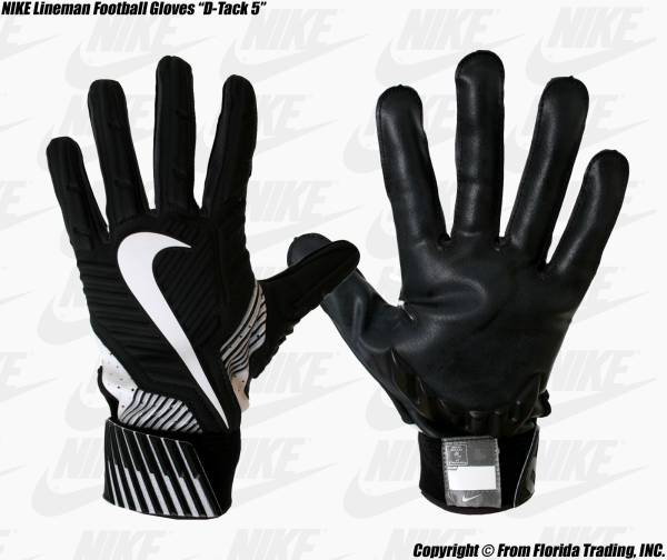 XL】NIKE D-TACK 5.0 テキサス アメフト ラインマン グローブ Nike D