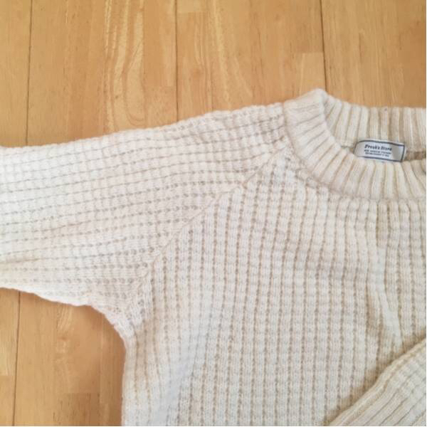 freak's store フリークスストア 白 ウールニット