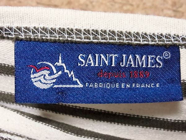 SAINT JAMES ⁄ セントジェームス ウェッソンボーダー ベージュ T5