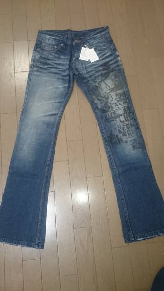 新品 TORNADO MART トルネードマート プリントブラストデニム Ｓ