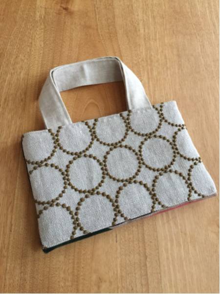 ミナペルホネン 生地使用 ballade パッチワークお散歩トートバッグ