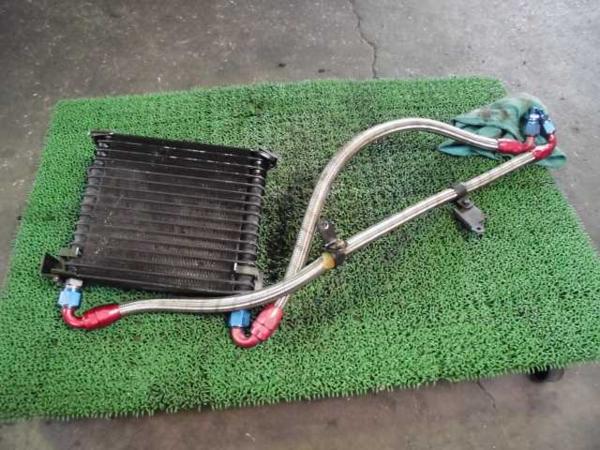 CP9A エボ5 社外 オイルクーラー