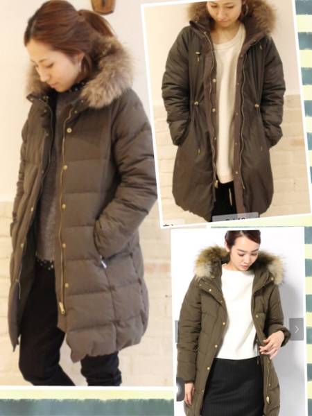 14AW VERY掲載 フレームワーク リバーシブルダウンコート