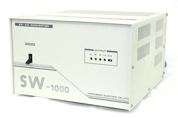 中古 山菱 SW-1000 AC-AC ボルトスライダー 変換器 T2088191