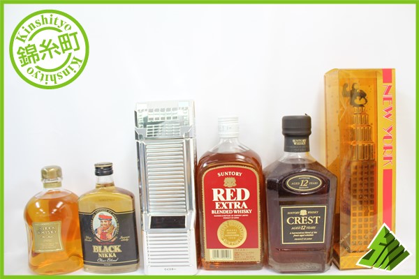 ◇注目!ウイスキー 6本セット サントリー クレスト ニッカ 等 CI