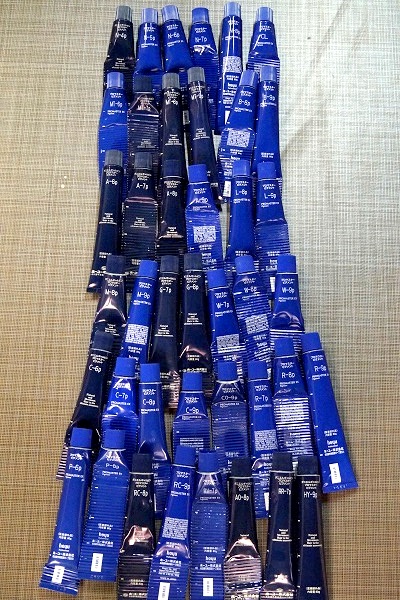 ○●1円～ ホーユー プロマスター 美容室 カラー 新品有 103本_3