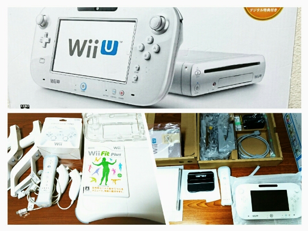 Wii U 本体 すぐに遊べる ファミリープレミアムセット おまけ付