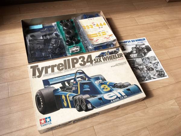 未組立 タミヤ 1/12 タイレル P34 シックス ビッグスケール 未組立