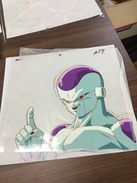 □ドラゴンボールZ フリーザ セル画 最終形態 レア セル画